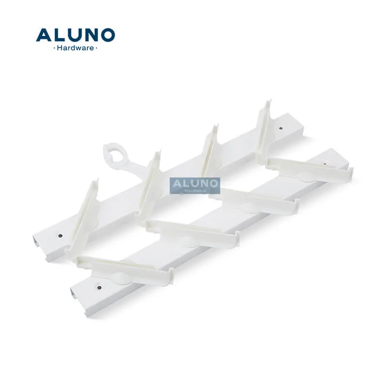 ALUNO Hot Sale Dust Control Designs obturador plástico de lujo Marcos Louvres aluminio bastidores