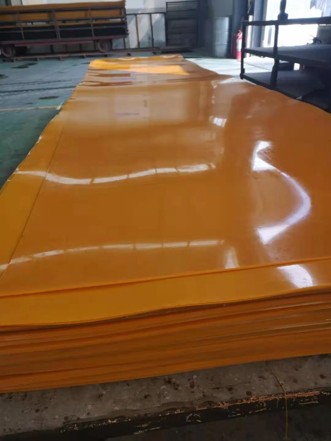 Yellow High Quality Polyurethane Sheet