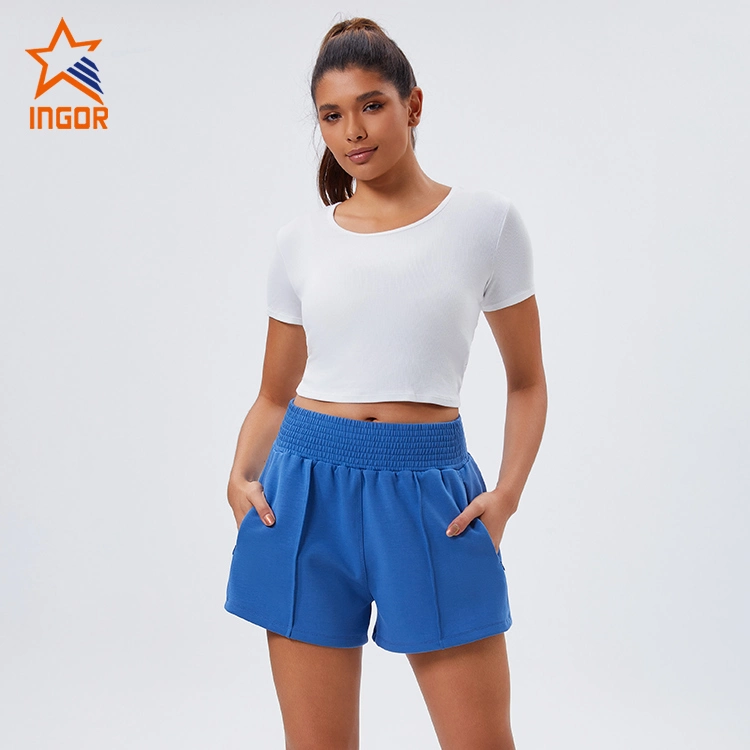 Ingor Sportswear Fabricants de vêtements de sport Tenues de sport pour femmes Vêtements de fitness pour l'entraînement, Étiquette privée 2 PCS Vêtements de sport pour la course