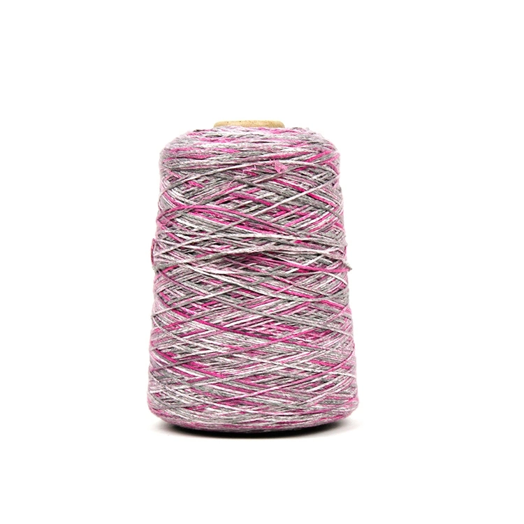 Kingeagle Wholesale/Supplier 100% Acrylic Dyed Fancy Tape Yarn for Crochet