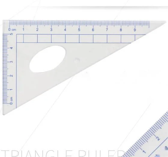 Simple Student Exam Drawing Office Square Ruler Set