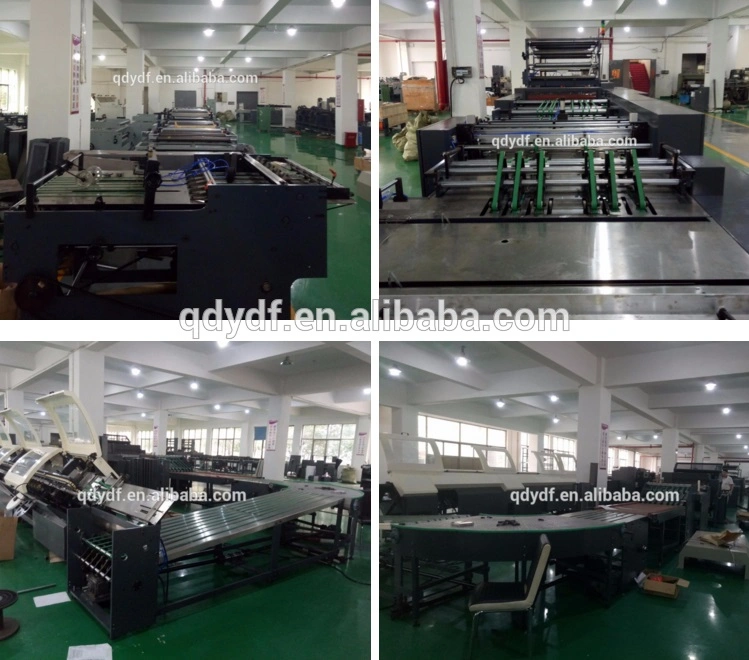 Automatic Flexo Nails Production Line Notebook Making Machine