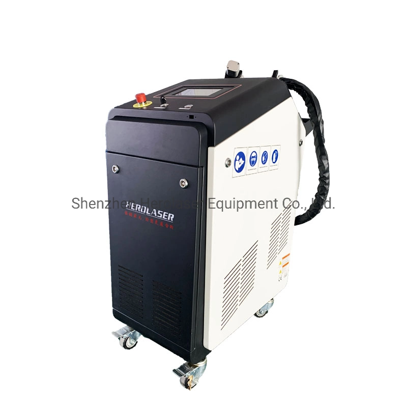 Low Power Pollution-Free Aluminum Plate Rust Removal Hand Held Fiber Laser Clean Machine