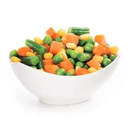 Mélange de légumes congelés avec petits pois surgelés Pois congelés maïs congelé