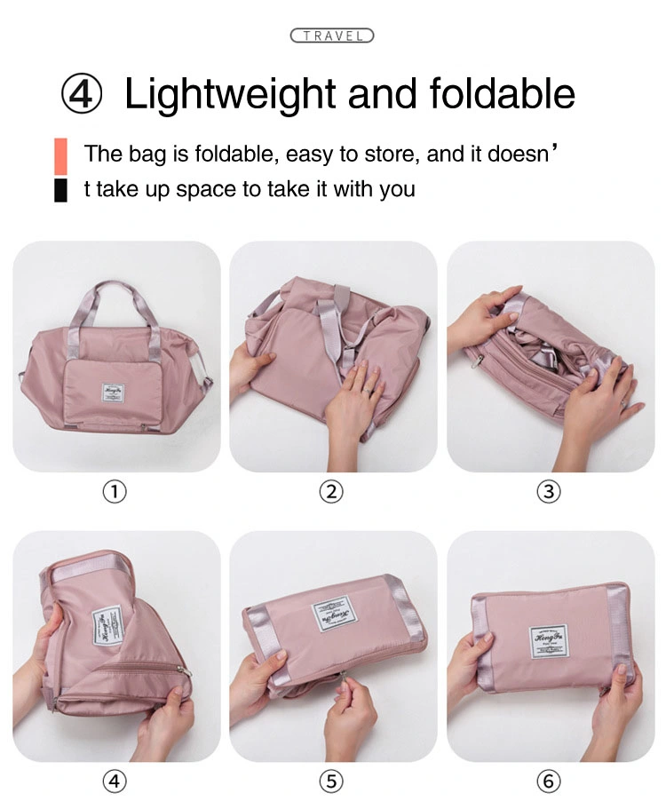 Travel Bags Luggage Nylon Duffle Bag Waterproof Large Big Shoulder Bag with Luggage Sleeve and Shoes Compartment Gym Bag