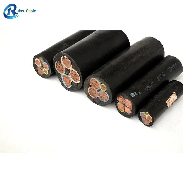 H07bn4-F/638tq/ 6383tq Wind 90 Epr Insulated Pcp Sheathed Rubber Flexible Copper Conductor Electric Power Wind Cable BS 7919