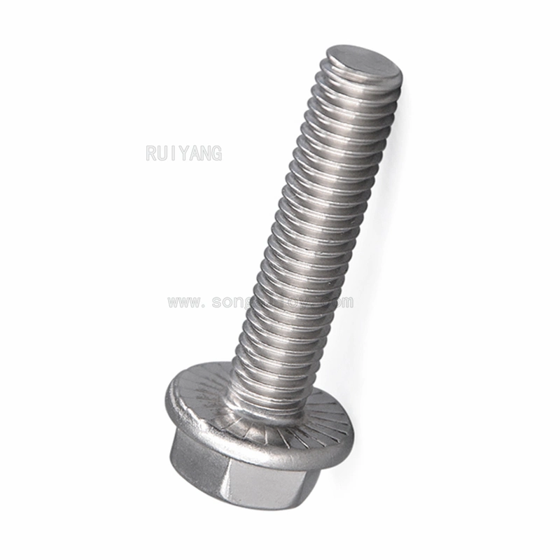 DIN6921 316 Hexagon Flange Bolts Hardware