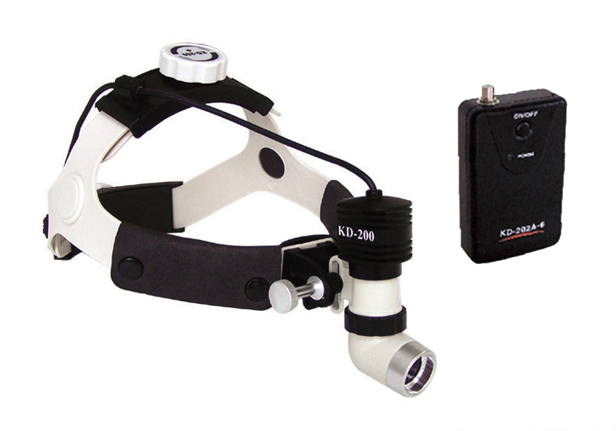 Binocular Magnification Glasses Dental Surgery Medical Surgical Portable LED Headlight