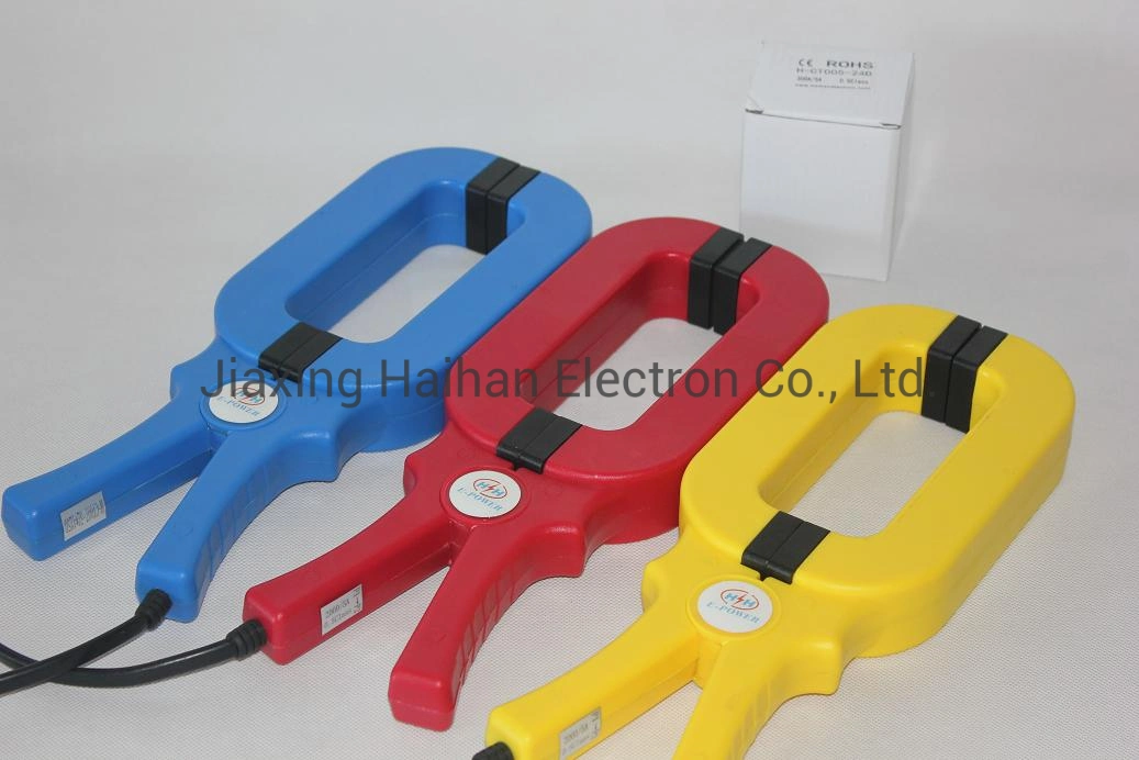 Current Transformer with Clamp on 2000A/5A for Three Phase Instrument