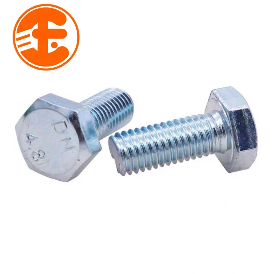 ASTM A193 A320 B5 B6 B7 B16 B8 B8C B8t B8ca B8M Y L7 L43 hexagonales pesadas Tornillo hexagonal el Tornillo de 3/8 a 3/4 de pulgada 7/16 1/2 5/8 3/4