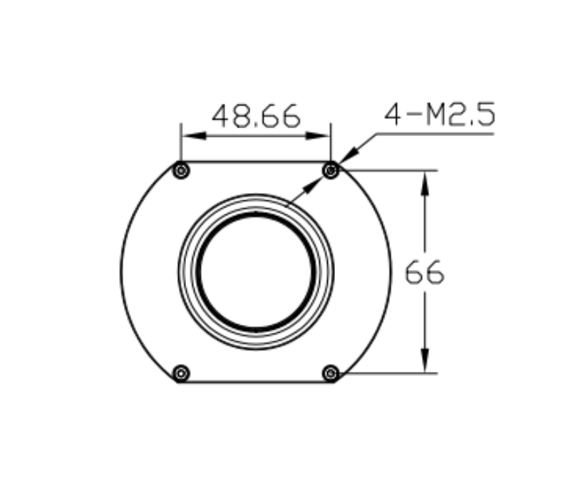 Autofocus Industrial Camera Matching Ultra-High Definition Infinity Lens High Speed 60fps