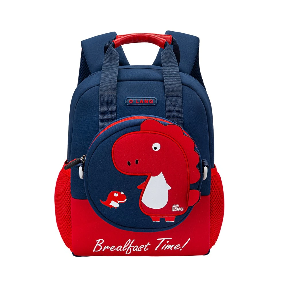 Nuevo diseño de la llegada de los animales 3D de Kid Mochila Bolsa de jardín de infantes modelo