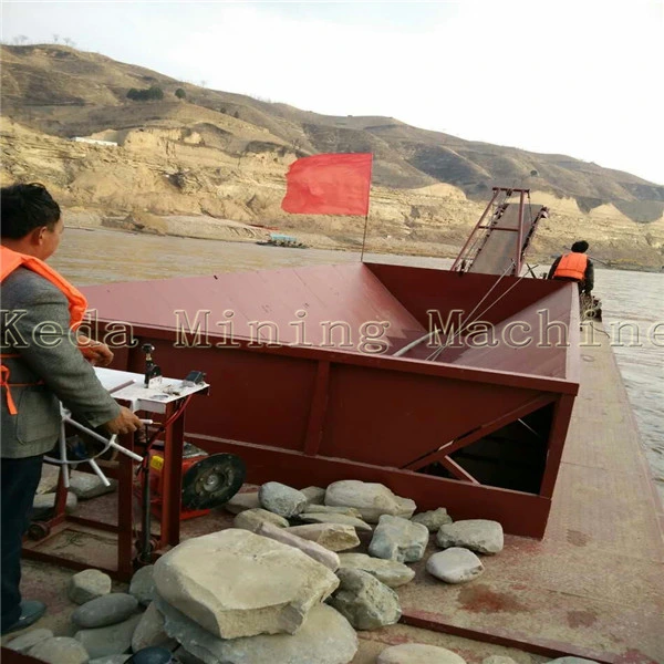 Hot Sale Self-Unloading River Sand Barge Self Unloading Sand Barge for Transport Sand