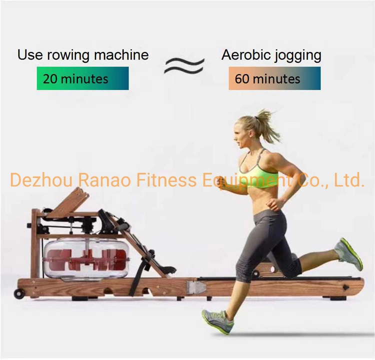 Wholesale/Supplier Manufacture New Design Home Gym Strength Sports Folding Water Resistance Seated Rowing Machine