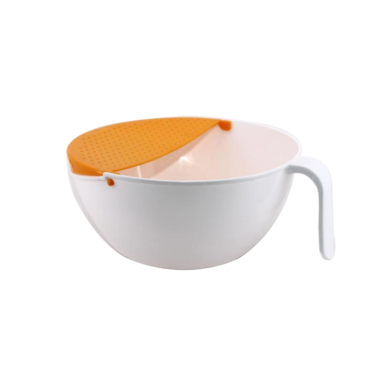 Custom Household Plastic Rice Sieve, Fruit and Vegetable Basket Drain Basket