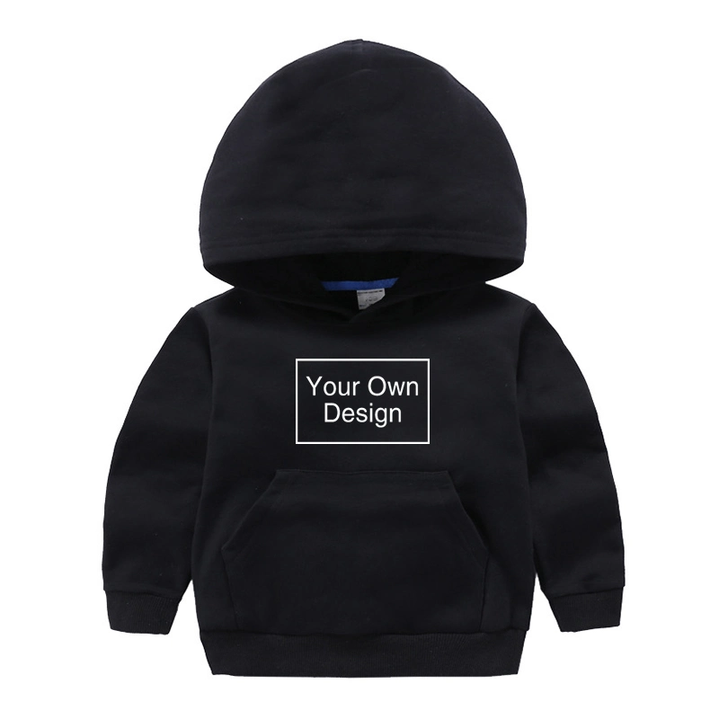 Cotton Children Loose Casual Sweatshirt Customized Print Hoodies Kids Baby Clothing Girls&prime; Boy&prime; S Winter Heavyweight Hoodie