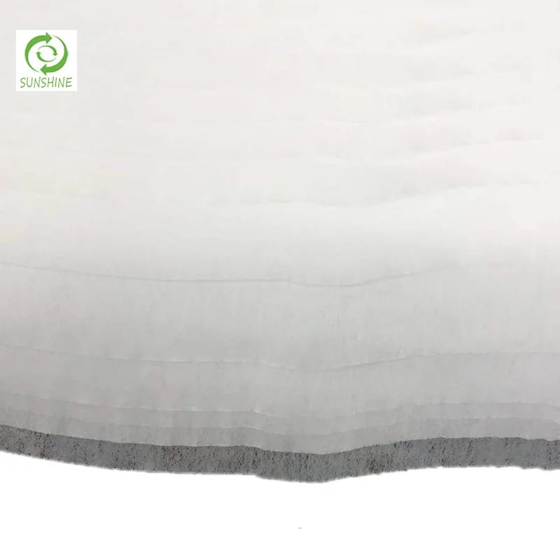 Sunshine 100% PP/PE Es Fiber Hot Air Cotton for Facemask