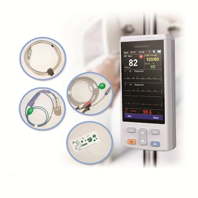 Veterinary Equipment Vt300V Blood Pressure Monitor Handheld Veterinaray Use Vital Signs Monitor