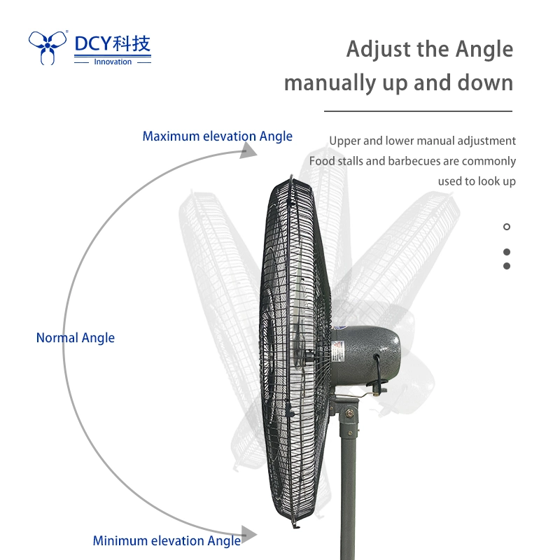 26pulgadas 220V DC el ventilador de refrigeración y ventilación Ventilador de pie