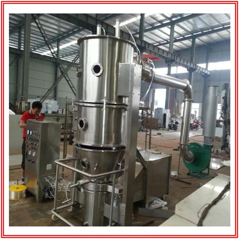 Máquina de secado fluidizado/fluidizante/farmacéutico/Secado de bebidas húmedas/Recubrimiento de cápsulas/Spray/Oscilante/Secador de laboratorio/Extrusión en seco/Extrusora/Granulador de lecho fluidizado