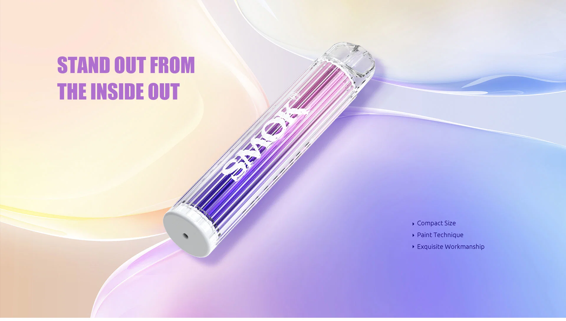 Smok Rainbow Bar up to 600 Smooth Puffs No Need Refill or Recharge Vapes OEM