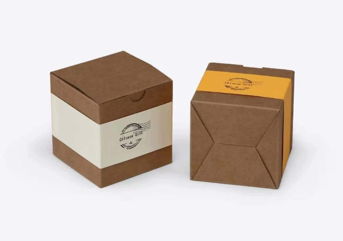 Venda por grosso de tamanho personalizado de papel Kraft redonda do tubo de papel caixa de embalagem para chá Papel Cartão de hidromassagem