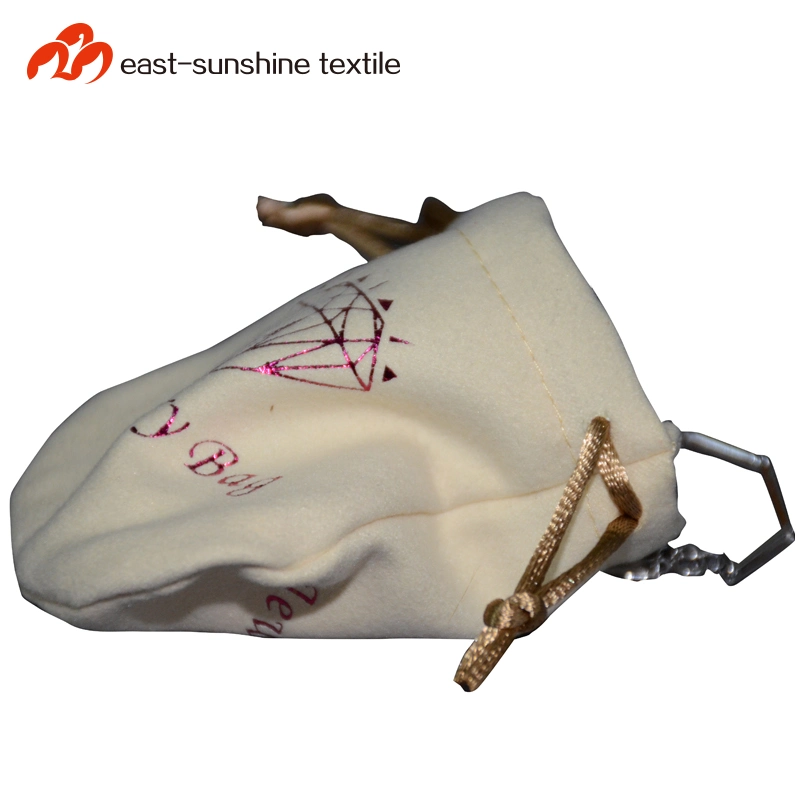 Custom Made Small Drawstring Jewelry Pouch (DH-MC0334)