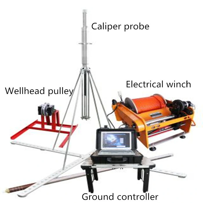 1m 2m 3m Borehole Diameter Concrete Pile Borehole Caliper Sediment Logging System Borehole Concrete Pile Diameter Testing Equipment