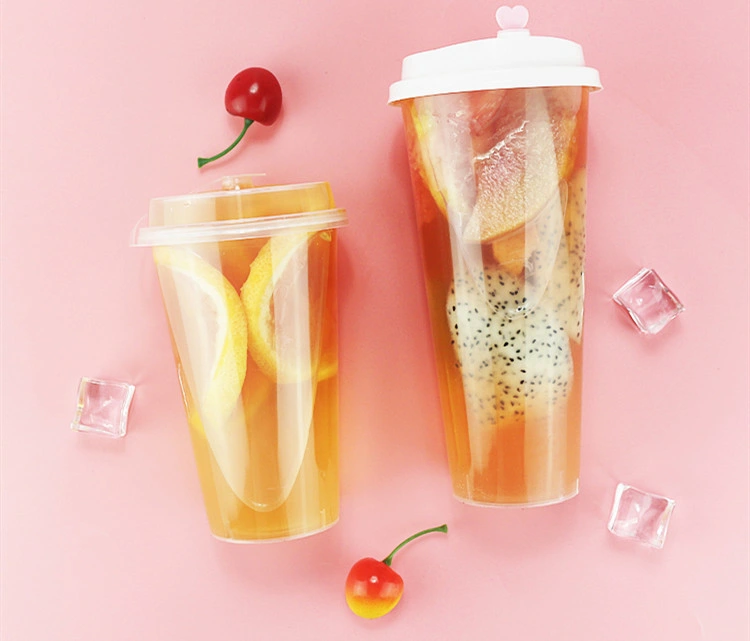 700ml Disposable PP Cups Biodegrade Beauty Cups