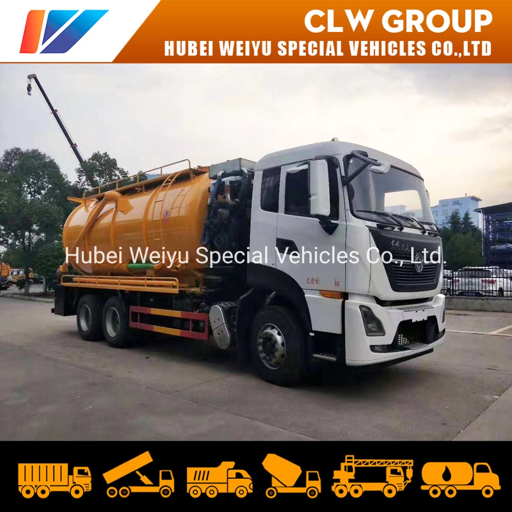 Customized 10 Wheels New Sewer Cleaning High Pressure 16m3/18m3 Drain Jetter Truck