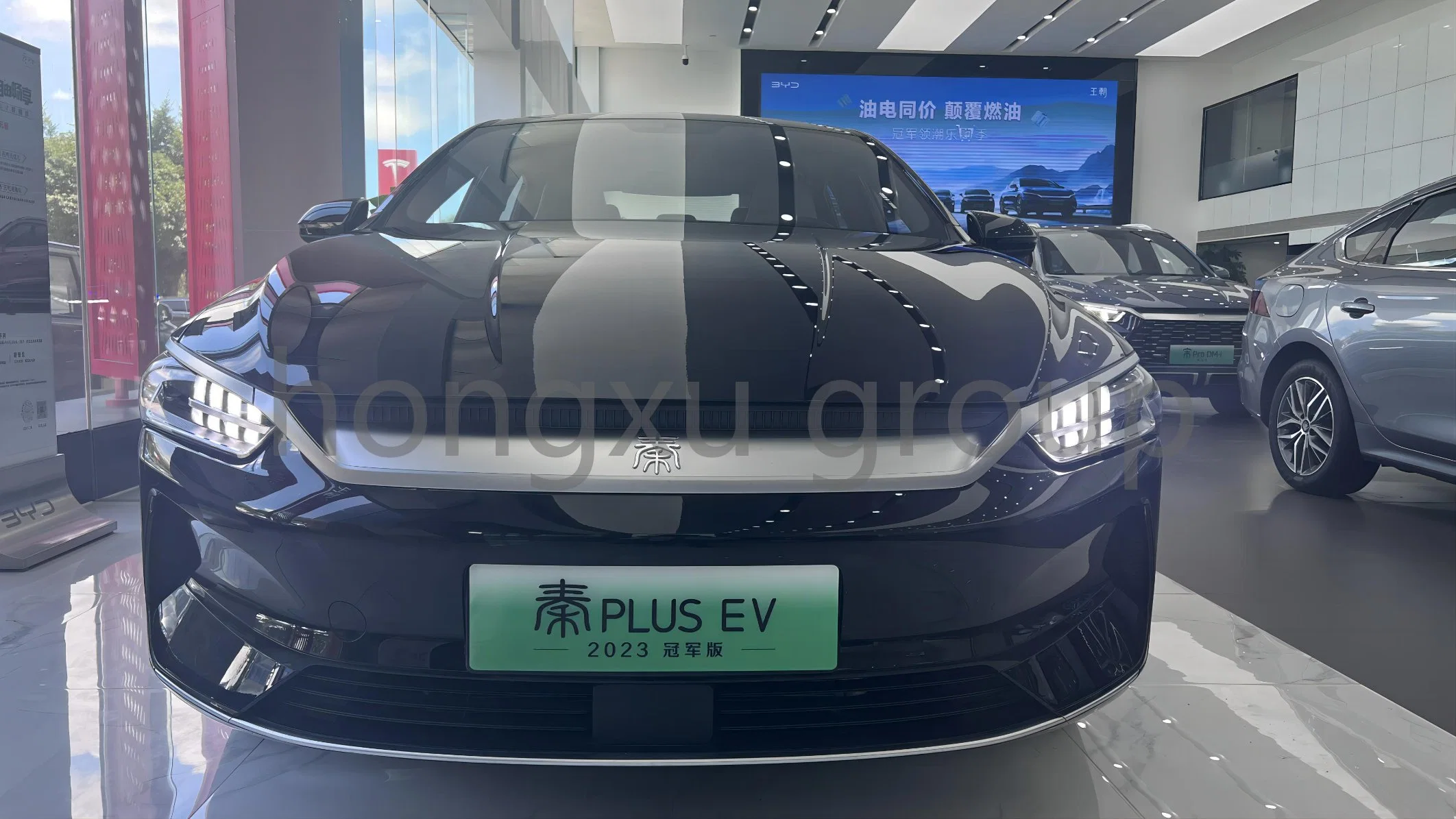 BYD Qin Plus EV Champion 510 км китайские EV автомобили с. Электромобиль дальнего действия с 5 сиденьями седан Новый второй Такси от руки электромобилей