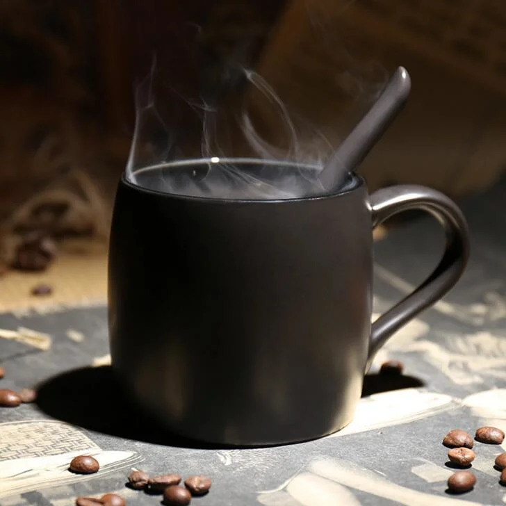 14oz Promotional Ceramic Gift Coffee Mug Colorful Porcelain Milk Mug