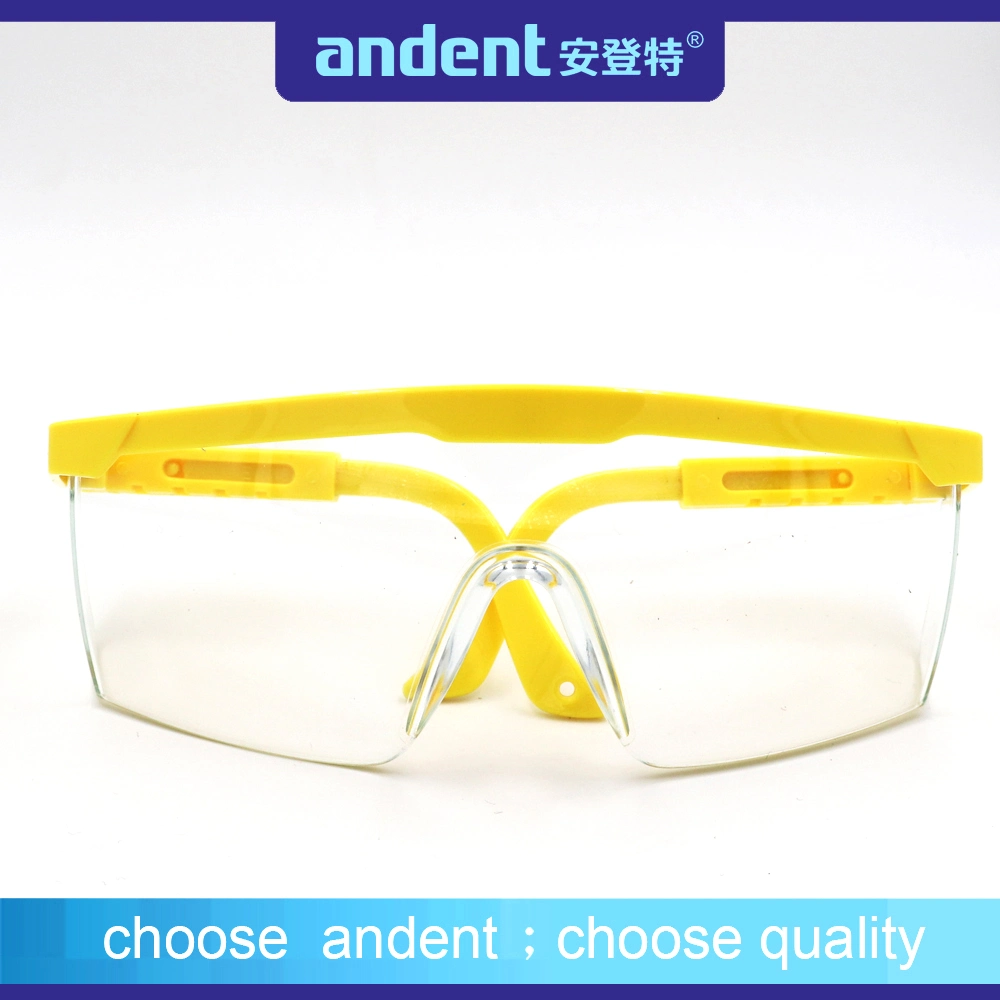 Medical Material Dental Plastic Safety Eye Glass Protective Goggles