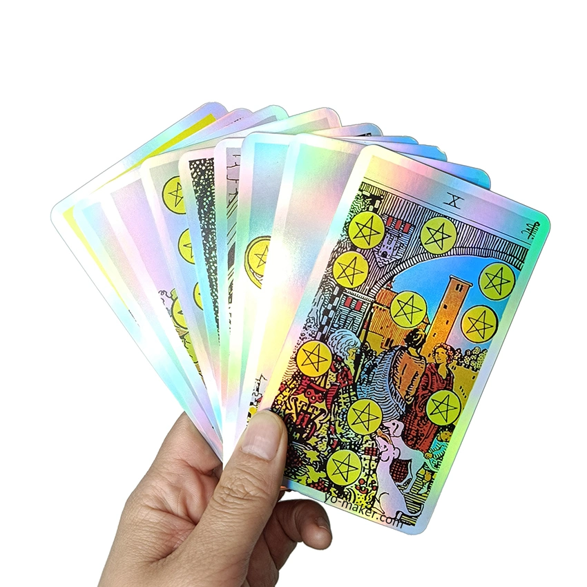 Personalizar las cartas del Tarot con cajas de papel impresas personalizadas Tarot