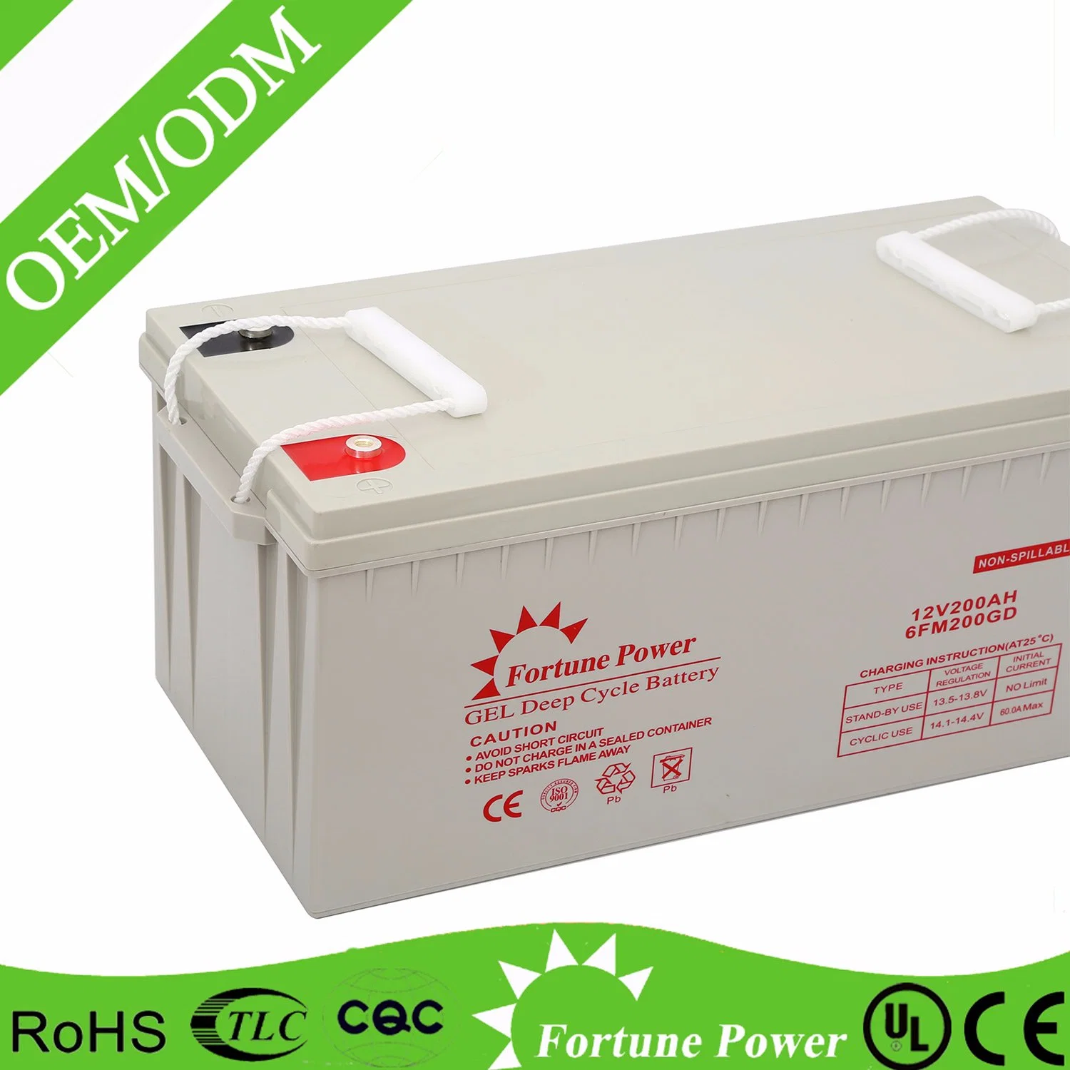 Long Life Solar Battery 12V 200ah Power Bank Battery