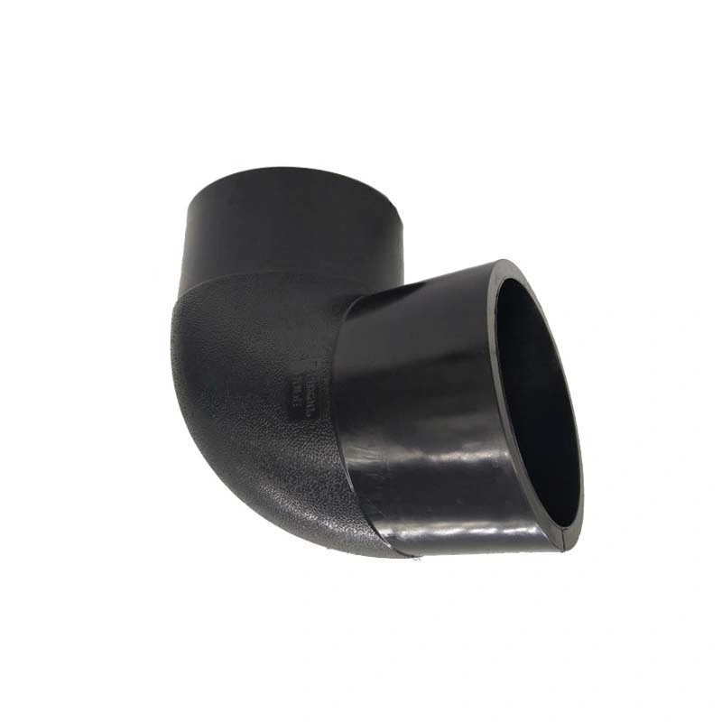 Customized Plastic Electrofusion Fittings HDPE 90 Elbow for Water Supply