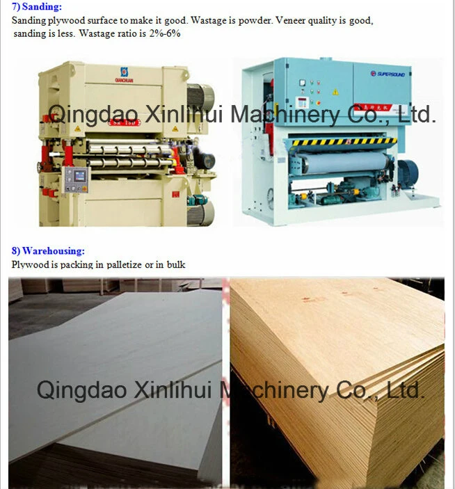 LVL Production Line/ Film Faced Plywood Making Equipment Whole Line/ Plywood / Particle Board Laminating Hot Press Machine Particle Board Manufacture