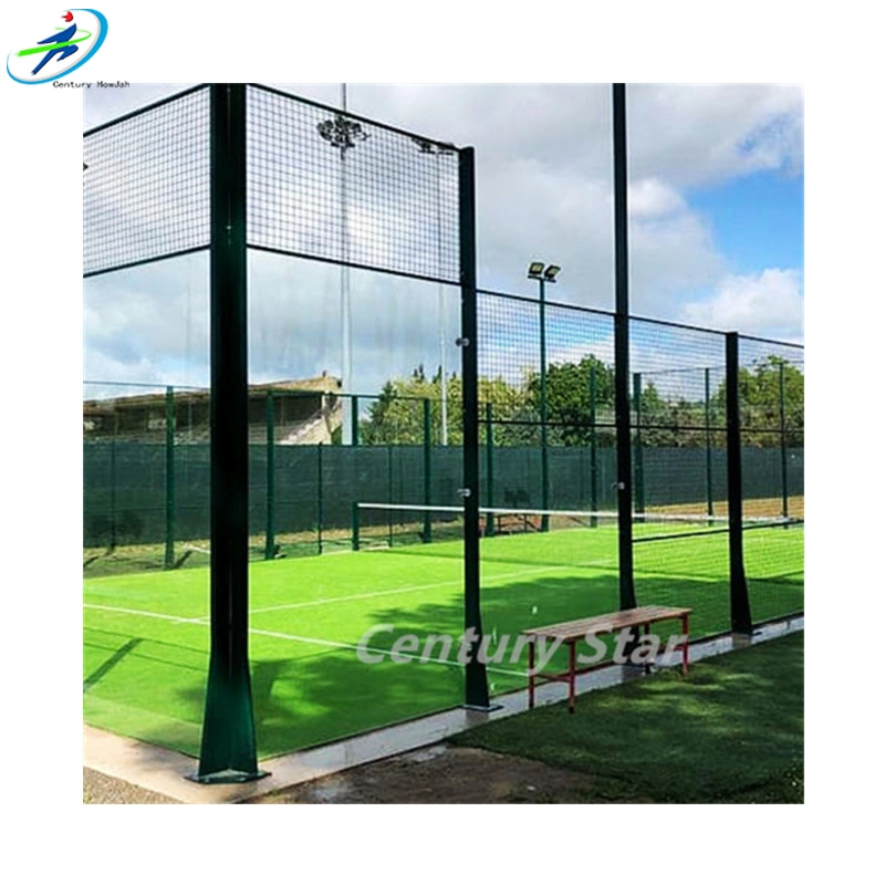 Century Star Padel Factory Supply High quality/High cost performance  All 4 Meters High New Design Double Paddle Tennis Court Construction Reinforced