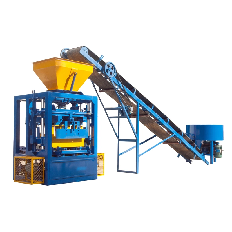 High Quality Qt4-26 Semi Automatic Concrete Block Machine Hollow Brick Construction Machinery Supplier Thainland