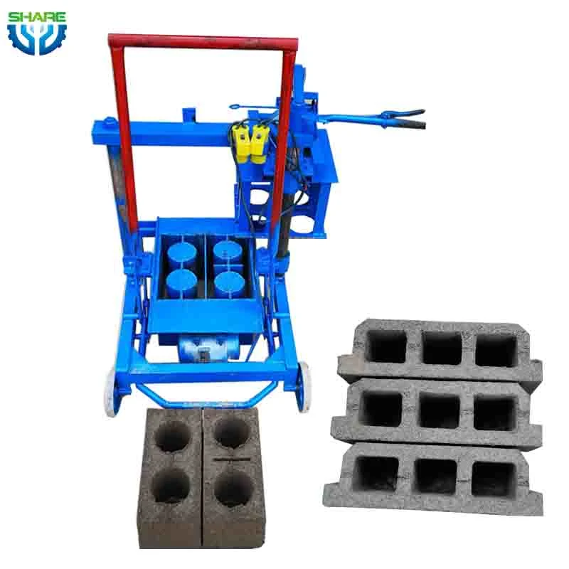 Manual Cement Concrete Clay Brick Making Machine Block Maker