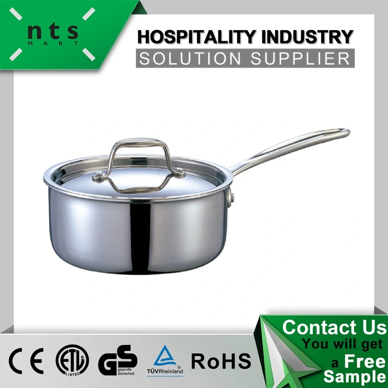 Stainless Steel Soup Pot with Handle