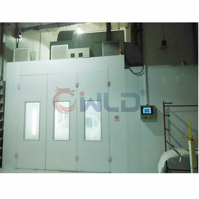 Wld9200 CE Car Painting Booth for Sale / Car Spray Paint Booth / Car Baking Oven Bulgaria