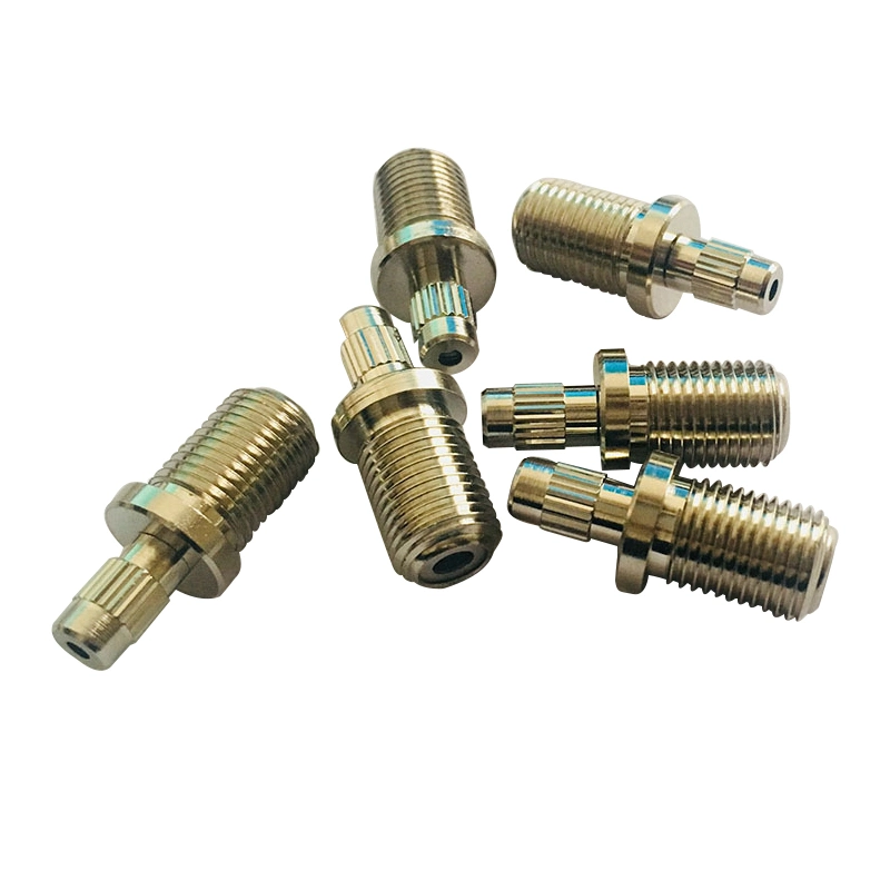 CNC Factory Supply LED Light Parts Durable Threaded Copper Parts Metal Lamp Copper Lockwire