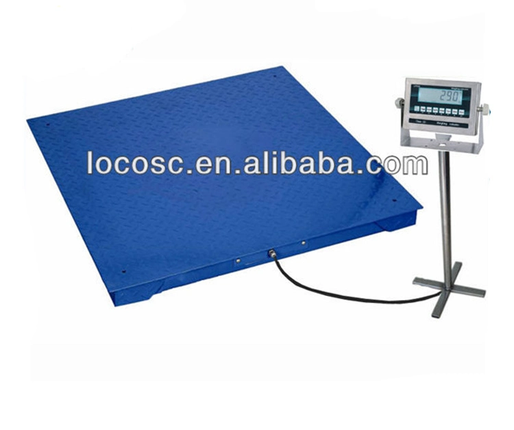 1.5*1.5m 5 Ton Industrial Digital Platform Floor Weighing Scale Price