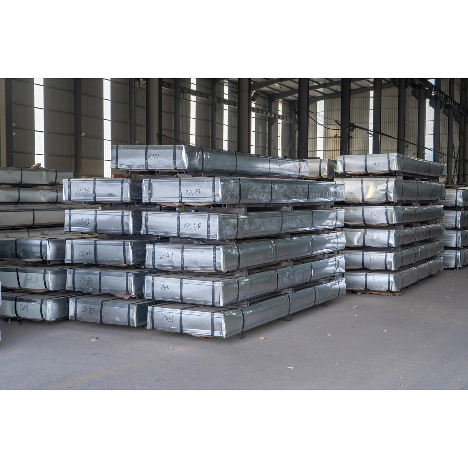 Chine Steel Fabricant de la tôle de couverture tôle galvanisée à chaud Panneaux métalliques acier acier galvanisé tôle de toit IBR