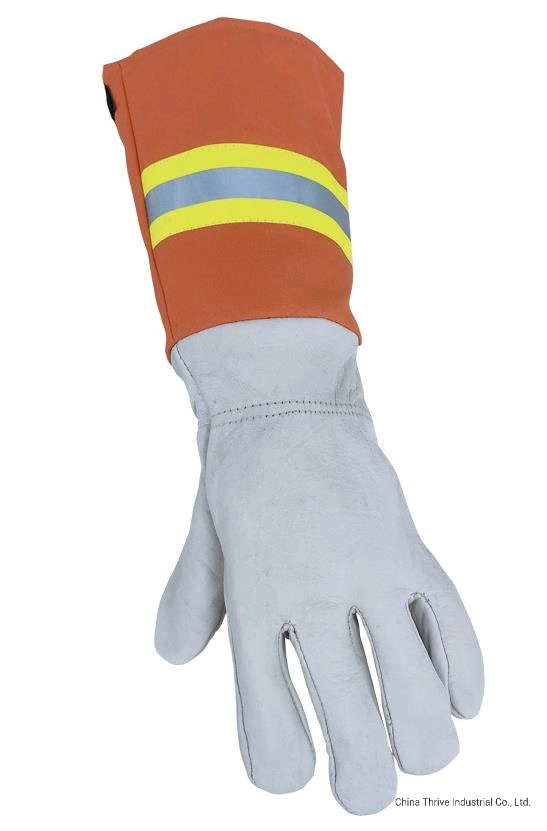 Heat-Protection Bomber Fireman Fire Man Gloves