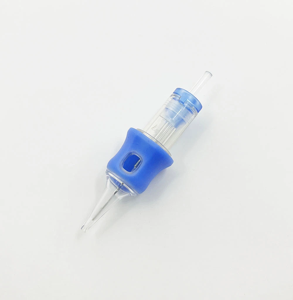 الجملة الشركة المصنعة غشاء السليكون فن الجسم Universal Cartridge Tattoo Needles مع حافة الإصبع اللاانزلاق