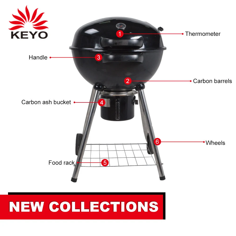 Barbecue Grills churrasco Carvão Apple Kettle Grill