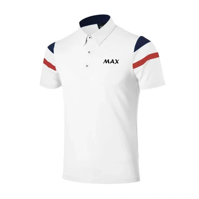 Polo de golf de alta calidad personalizado Popular Logo para hombre