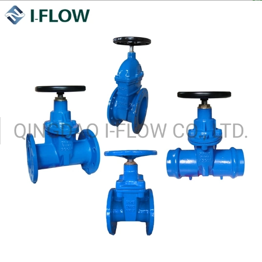 CE Certificate DN100 Wedge Flanged Ductile Iron Gate Valves Manufacture Price